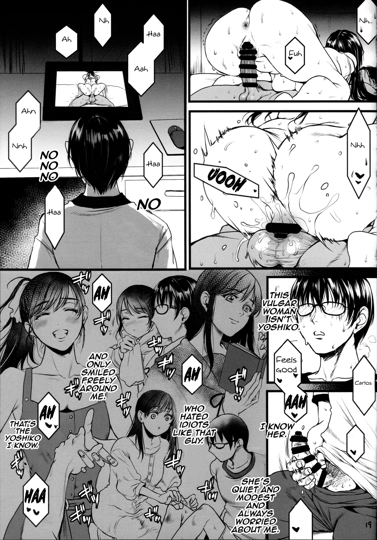 Hentai Manga Comic-She was supposed to be my Yoshiko - Temporary version-Read-18